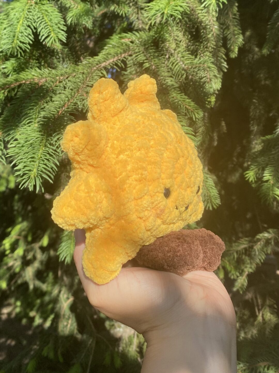 Слънце Jellycat - Амигуруми